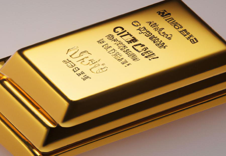 Current values of gold grain bars 