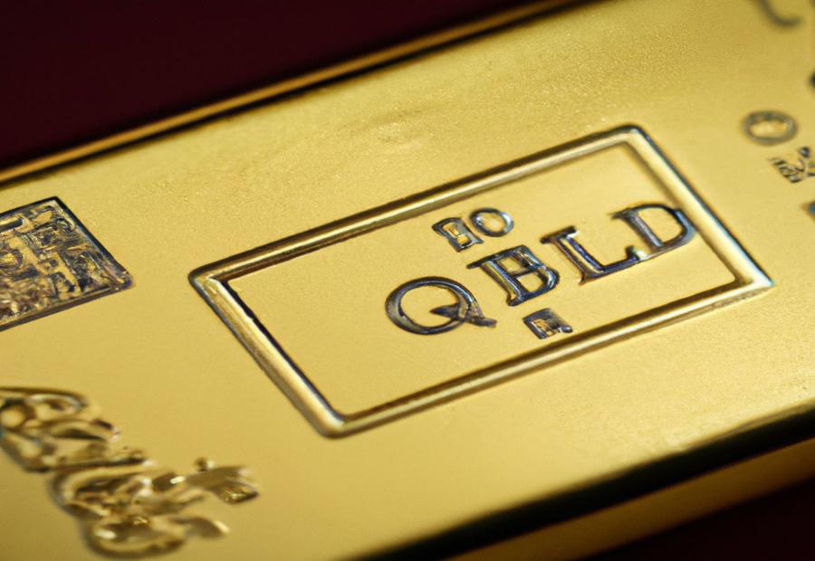 Packaging and Markings of Gold Bars 