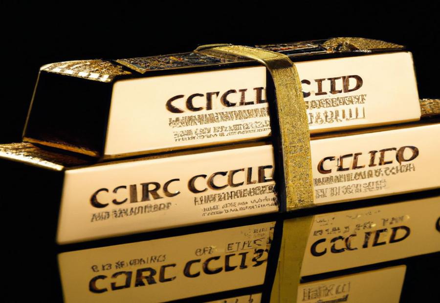 Credit Suisse 10 Ounce Gold Bars 