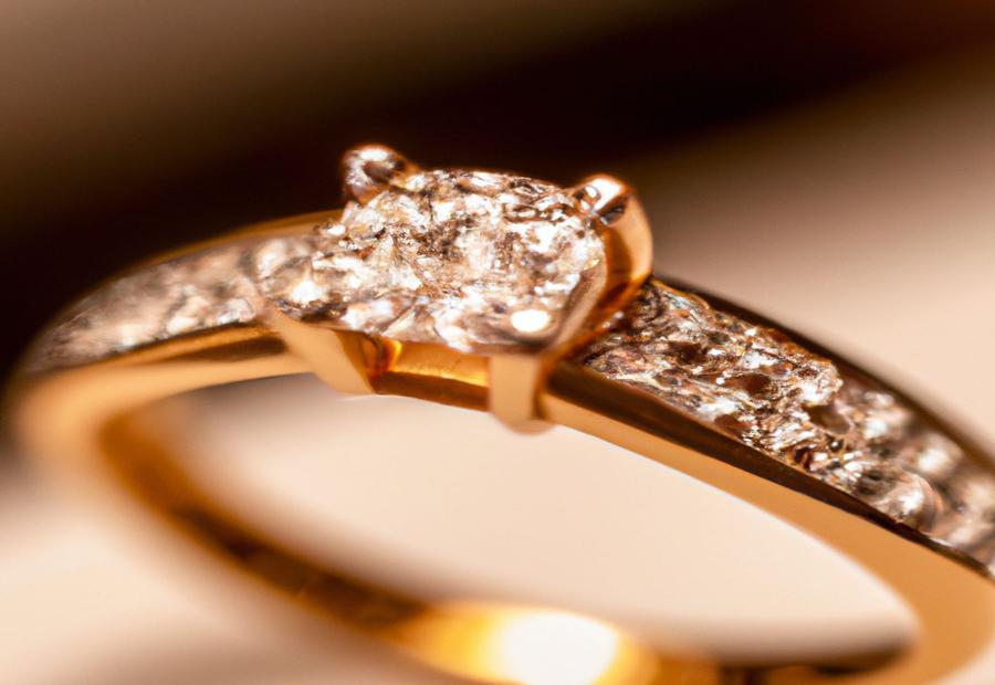 Caring for a 10K Gold Ring with Diamonds 