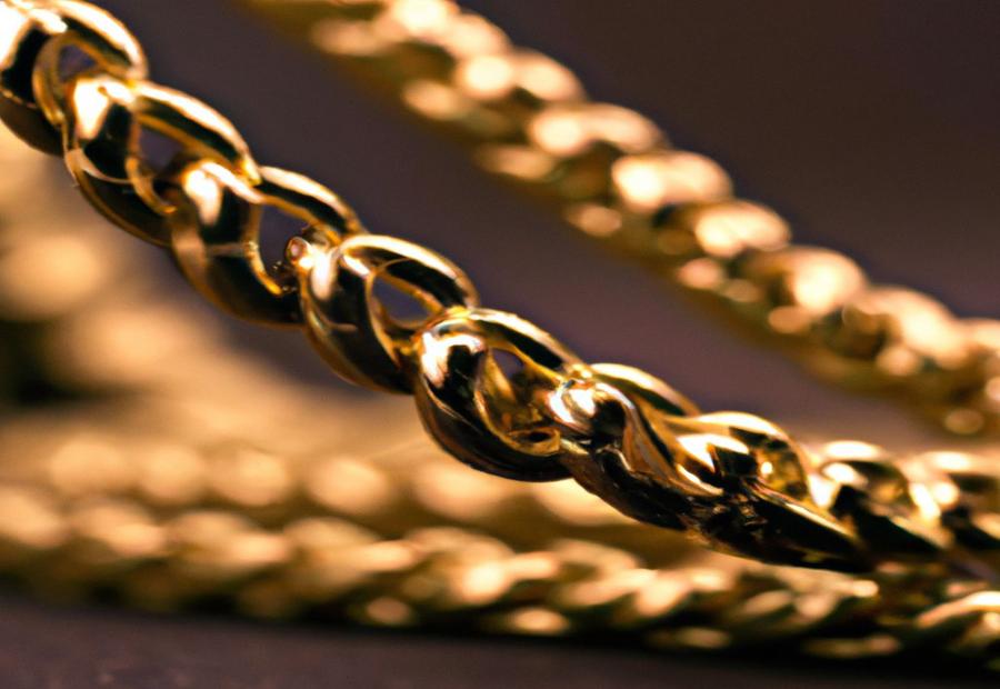 Determining the Worth of a 10K Gold Rope Chain 