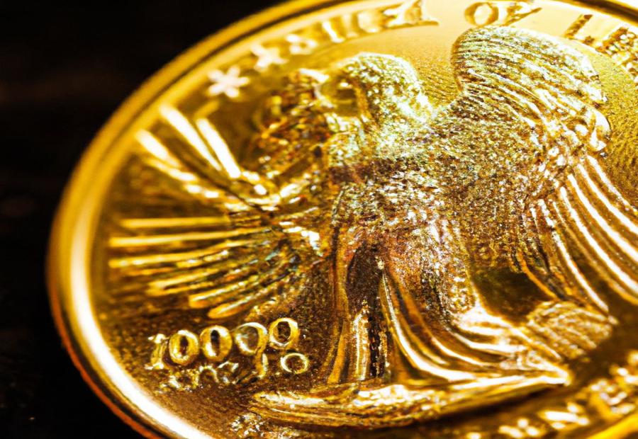 Determining the value of a 1/10 Oz American Gold Eagle coin 
