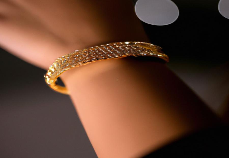 Calculating the Worth of a 14K Gold Herringbone Bracelet 