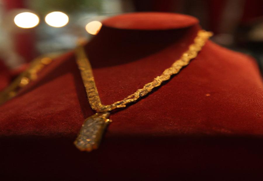 Factors that determine the worth of a 24K gold necklace at a pawn shop 