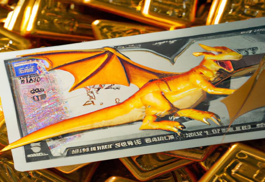Evaluating the Value of a Gold Charizard Vmax Card 