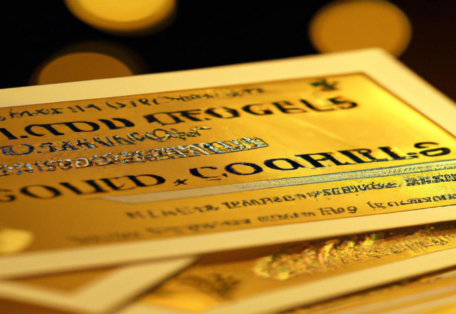 Factors Affecting the Value of Gold Certificates 