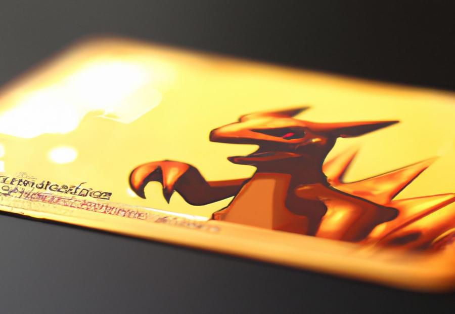 Factors that affect the value of a Gold Charizard Pokemon card 
