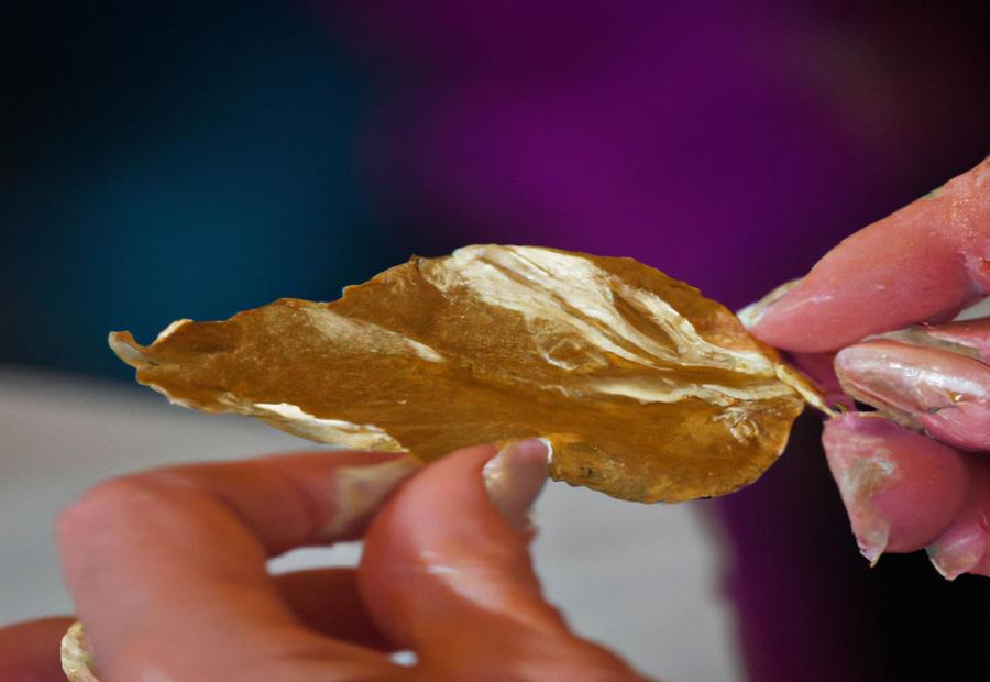 Handling and Usage of Gold Leaf 