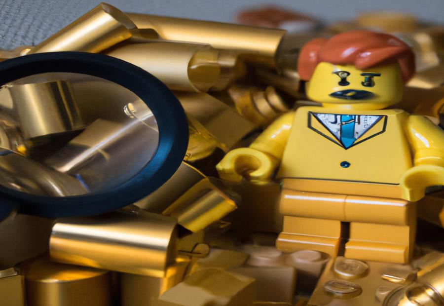 Collecting Lego Mr. Gold 