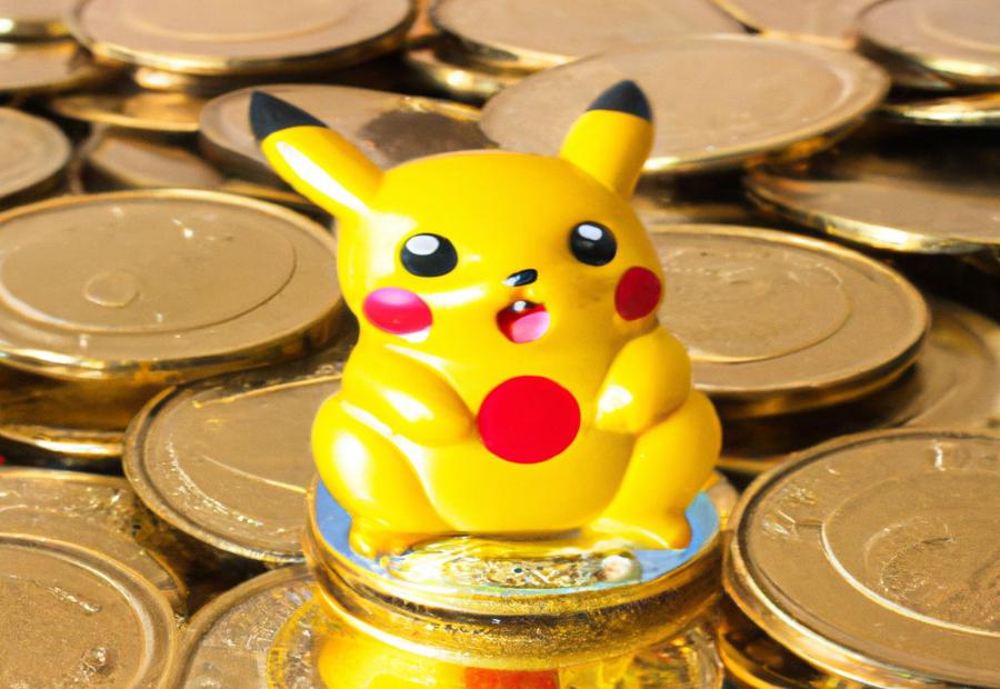 Value range of gold Pokemon cards 