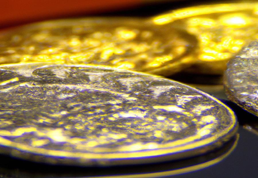 The Process of Making Silver Coins Look Gold 