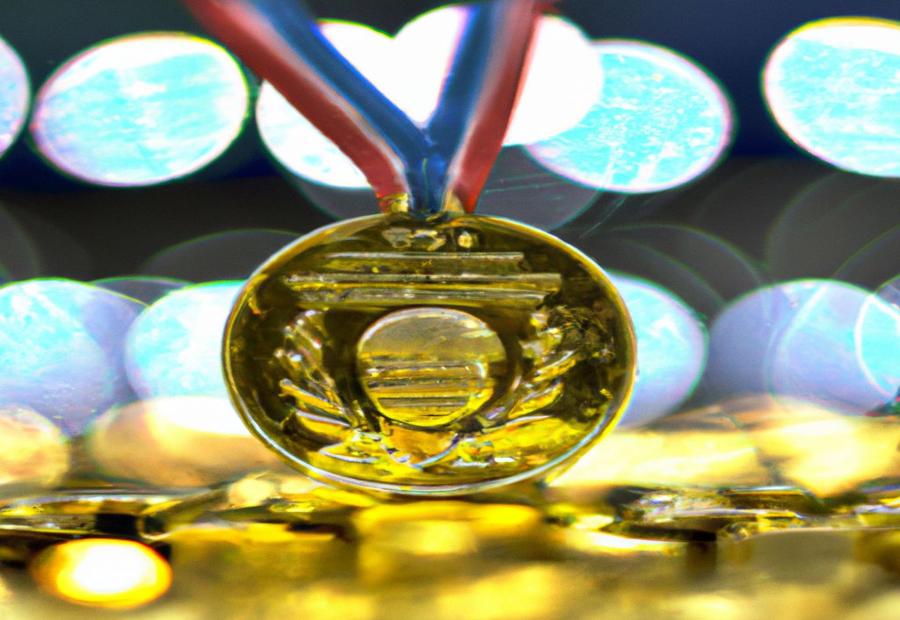 How much is a gold medal worth in terms of precious metals? 