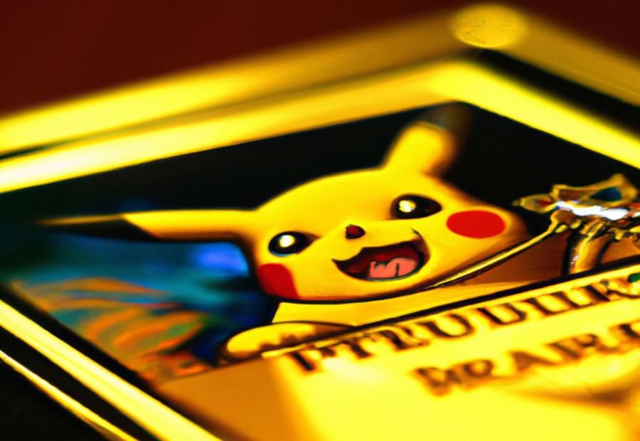Current Market Value of Gold Plated Pikachu Card 