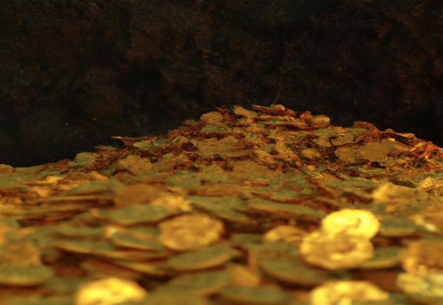 Mining in Specific Locations for Gold Coins 